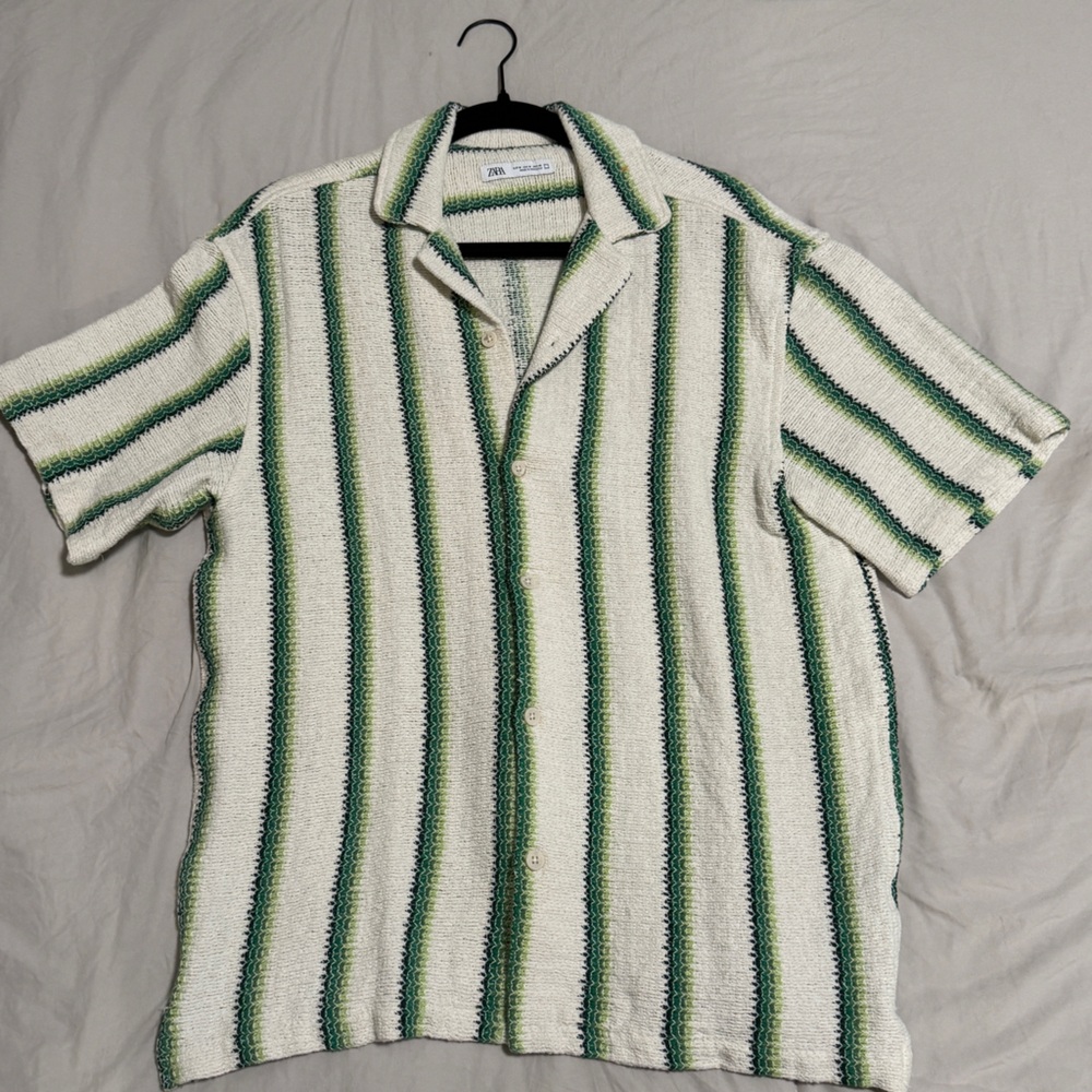 Zara beach button up